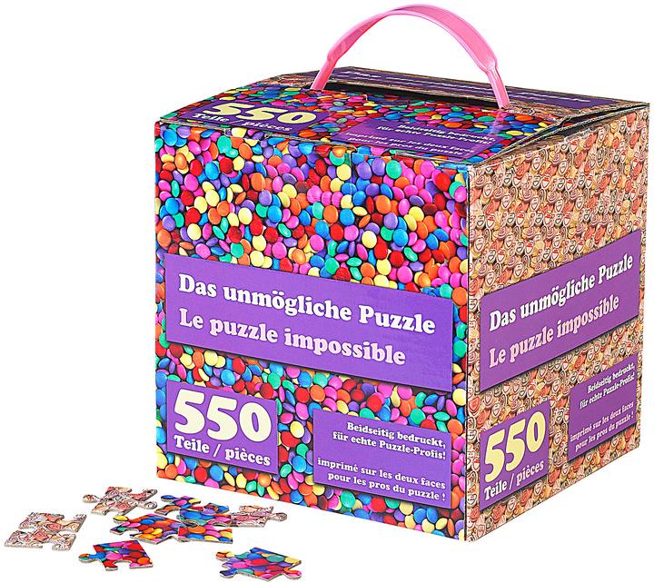 Produktbild Infactory Das unmögliche Puzzle: Beidseitig bedruckt, für echte Profis (550 Teile)
