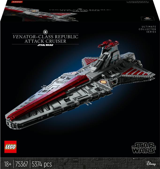 LEGO UCS Venator-class Republic Attack Cruiser (75367, LEGO Star Wars, LEGO Rare Sets)