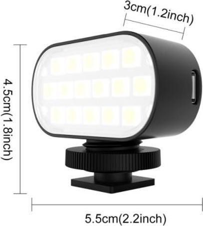 Immagine prodotto Puluz Luce per foto e video RGB LED (Videocamera)