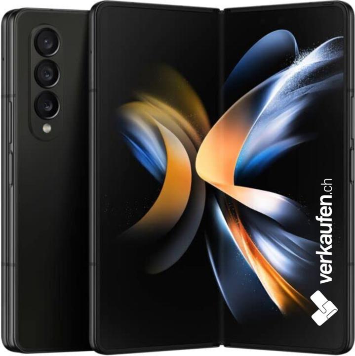 Produktbild verkaufen.ch Galaxy Z Fold4 (512 GB, Phantom Black, 7.60", 50 Mpx, SIM + eSIM, A / Wie neu)