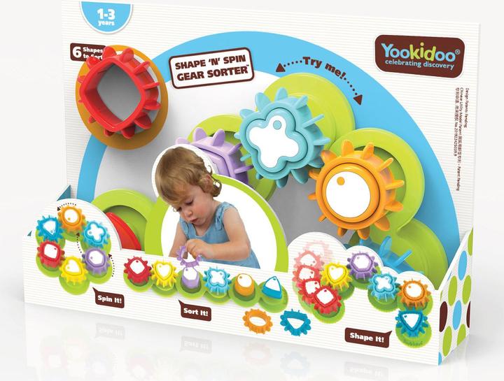 Actual product image Yookidoo Baby toy "Gears