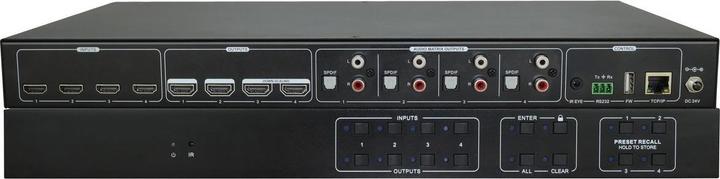 Image du produit Vivolink HDMI 2.0 4x4, commutateur matriciel
