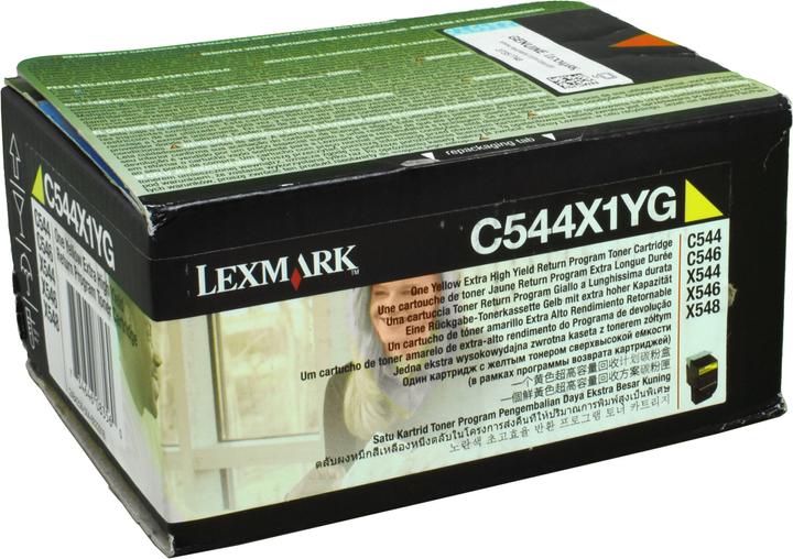 Produktbild Lexmark C544x1yg (Y)
