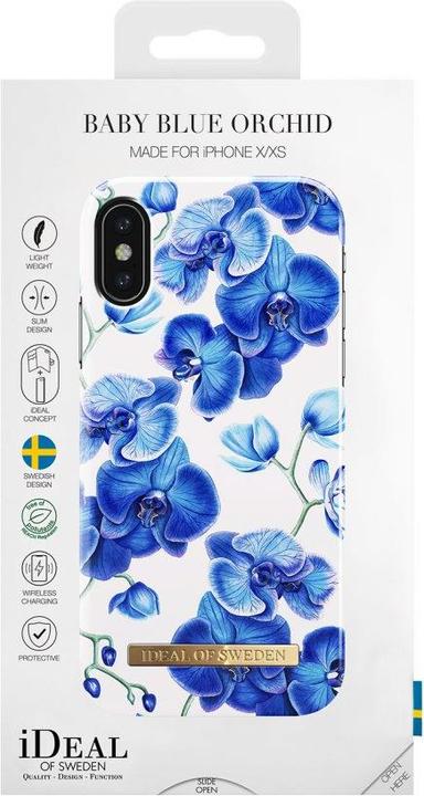 Actual product image iDeal Of Sweden Baby Blue Orchid (Apple iPhone XS, Apple iPhone X)