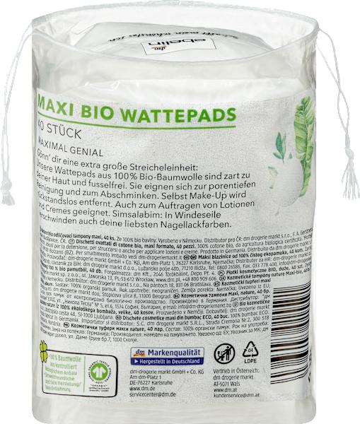 Immagine prodotto dm ebelin Pads di cotone organico Maxi