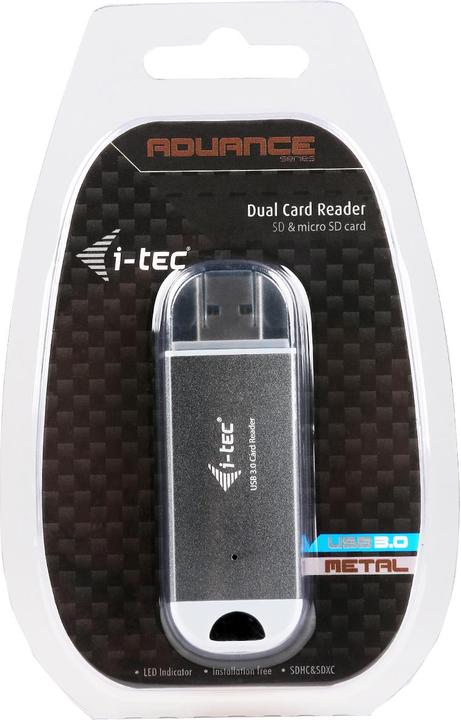 Actual product image i-tec USB 3.0 Dual Card Reader (USB 3.0)