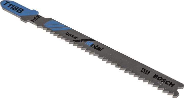 Image du produit Bosch Professional Zubehör Stichsägeblatt T 118 B Basic for Metal