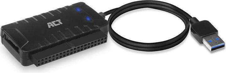 Produktbild USB adapter cable to 2.5" and 3.5" SATA/IDE, with power supply (3.5", 2.5")