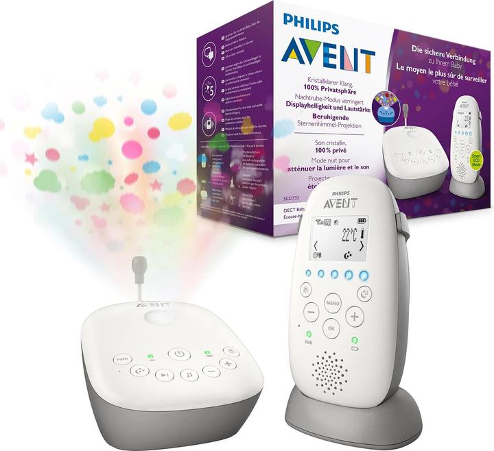 Image du produit Philips Avent Écoute-bébé DECT (Babyphone Audio, 330 m)