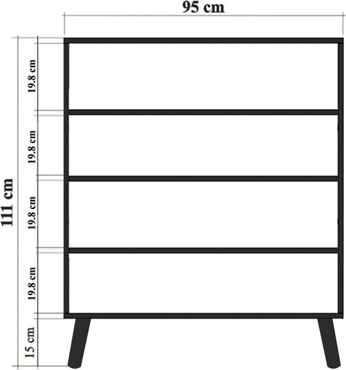Produktbild Homitis Philip (95 x 36 x 111 cm)