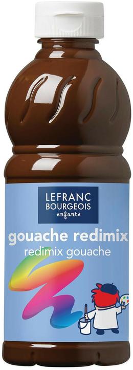 Actual product image Lefranc & Bourgeois C&C Gouache Redimix (Umber, 500 ml)