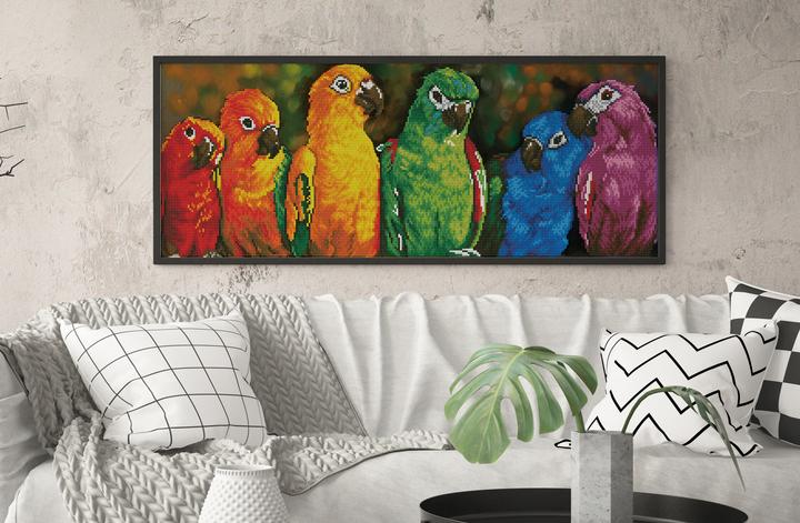 Produktbild Diamond Dotz Rainbow Parrots