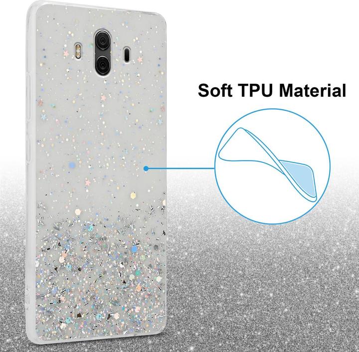 Productafbeelding Cadorabo TPU hoes fonkelende glitters (Huawei Nova 2i)