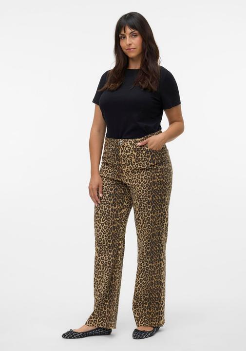 Actual product image Vero Moda VMCTESSA Hohe Taille Weiter Beinschnitt Jeans Weit geschnitten (48)
