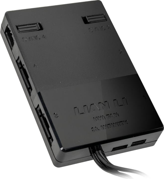 Actual product image Lian-Li UNI HUB SL-INF Controller, L-Connect 3 - black (16 Fan)