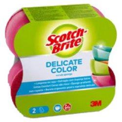 Produktbild Scotch Scotch-Brite® Delicate Color Comfort nicht kratzender Reinigungsschwamm, 2 Stück pro Packung (2 Stk.)