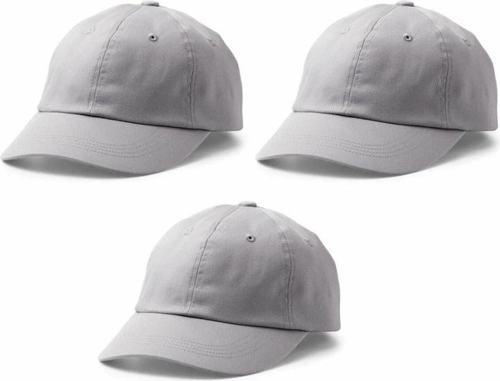 Actual product image Cricut Baseball Cap Infusible Ink 3 pieces, Grey