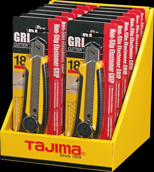 Actual product image Tajima Reinforced rubber knife with breakable 18mm blades GRI * L (Cutters)