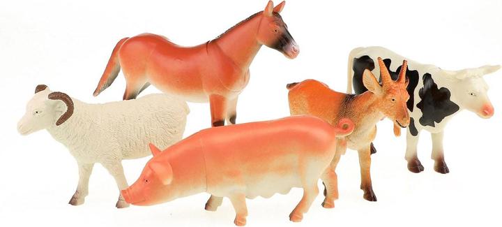 Actual product image Toi-Toys Animal World Farm Animals Deluxe, 5-pcs.