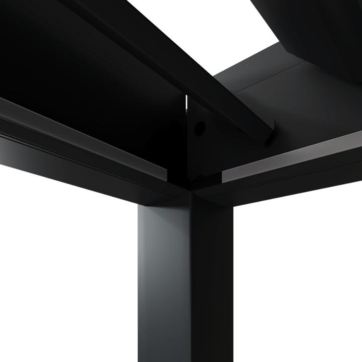 Immagine prodotto Weide Pergola elettrica 3x4m antracite con LED (400 cm, 300 cm)