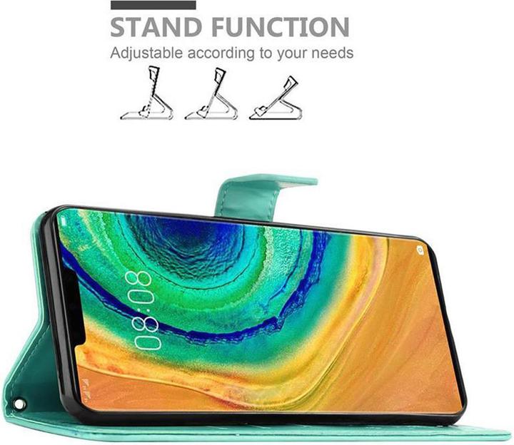 Image du produit Cadorabo Couverture du livre de fleurs (Mate 30 Pro)