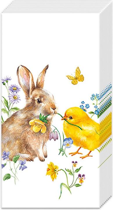 IHR Taschentücher BUNNY AND CHICK