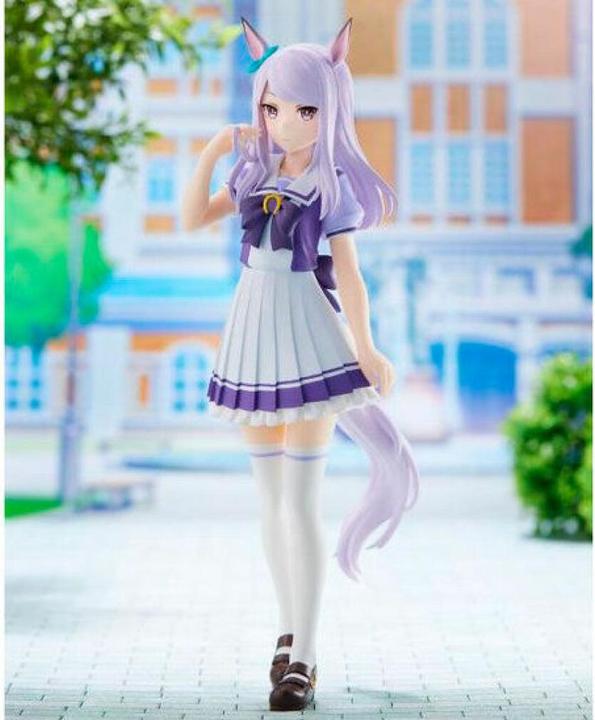 Actual product image Banpresto UMAMUSUME : PRETTY DERBY - Mejiro Mcqueen - Figurine 18cm
