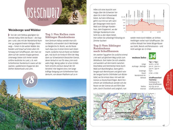 Produktbild Freizeitführer Erlebnis Schweiz 2-Tages-Touren (Deutsch, Hallwag Kümmerly+Frey AG, 2024)