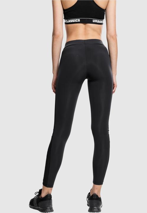 Actual product image Urban Classics Ladies Tech Mesh Stripe Leggings (L)
