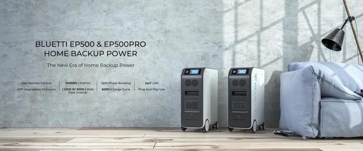 Actual product image Bluetti EP500Pro (5120 Wh, 83 kg)