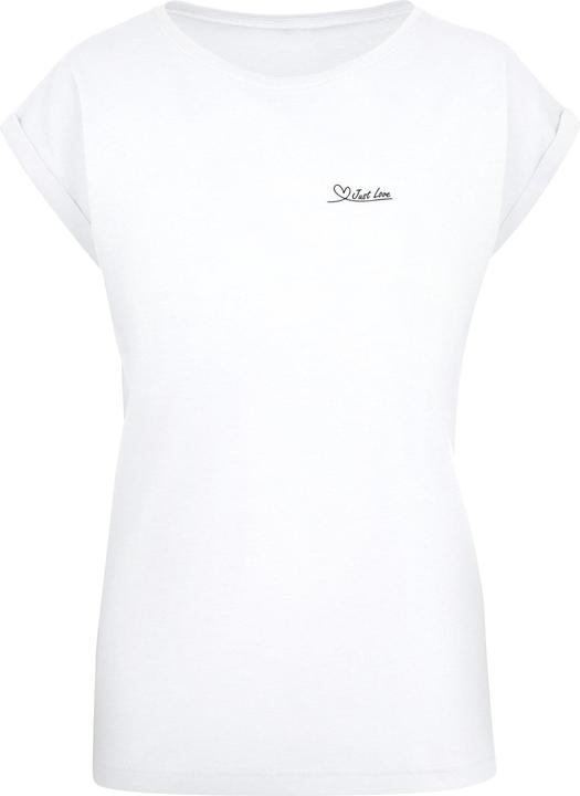 Actual product image Merchcode Ladies Just love Extended Shoulder Tee - 116533 (L)