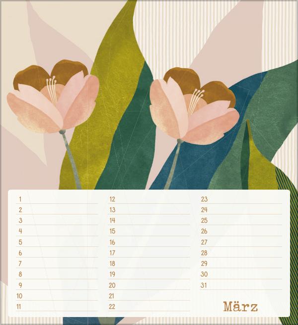 Produktbild Geburtstagskalender Bloom (Deutsch)