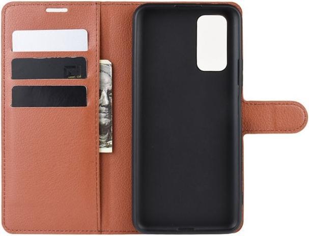Actual product image MU Classic Litchi Leather Bookcover Series (Honor V30, Honor V30 Pro)