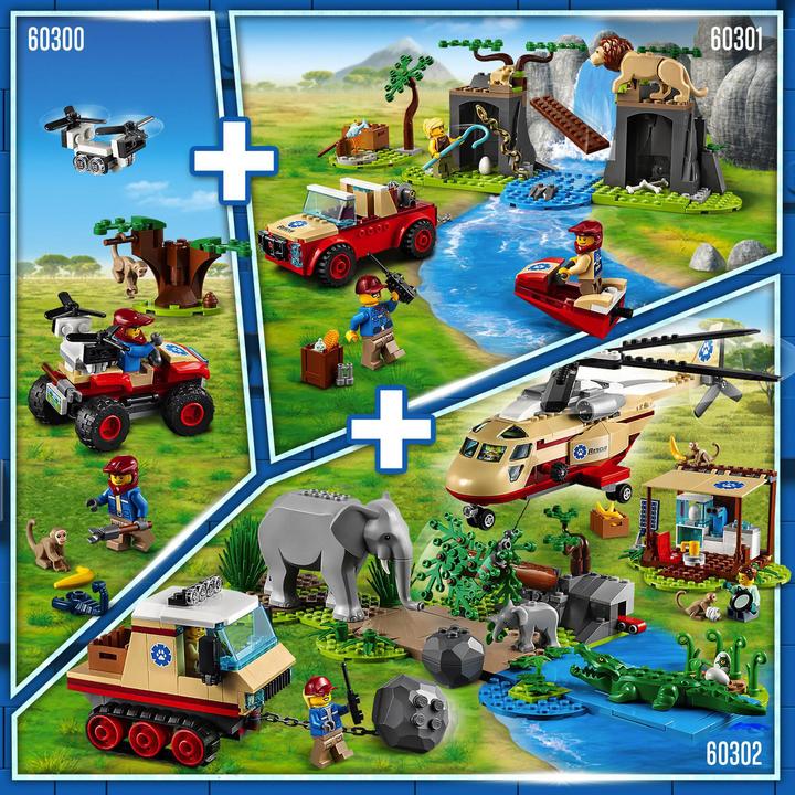 Image du produit LEGO Sauvetage d'animaux (60302, LEGO City)