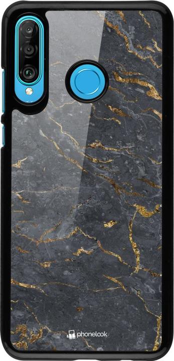 Actual product image PhoneLook Grey Gold Marble cover (Huawei P30 Lite)
