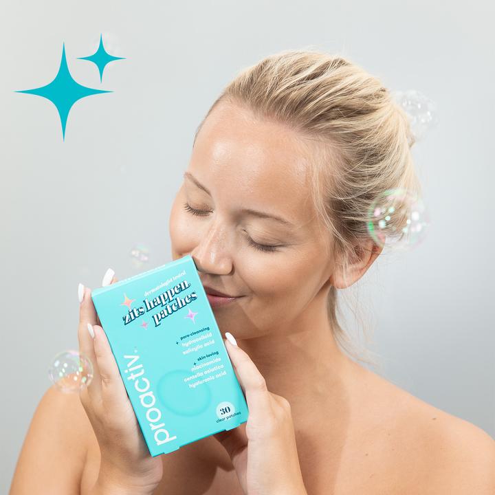 Produktbild Proactiv Solution 30 Tage Kit 150 ml + Zits Happen Patches (Reinigungstücher Gesicht, 150 ml)