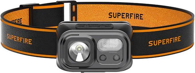 Superfire Headlamp HL23, 220lm, USB-C (220 lm)
