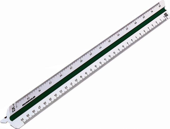 Produktbild Rumold Dreikant-Massstäbe 150 (30 cm)