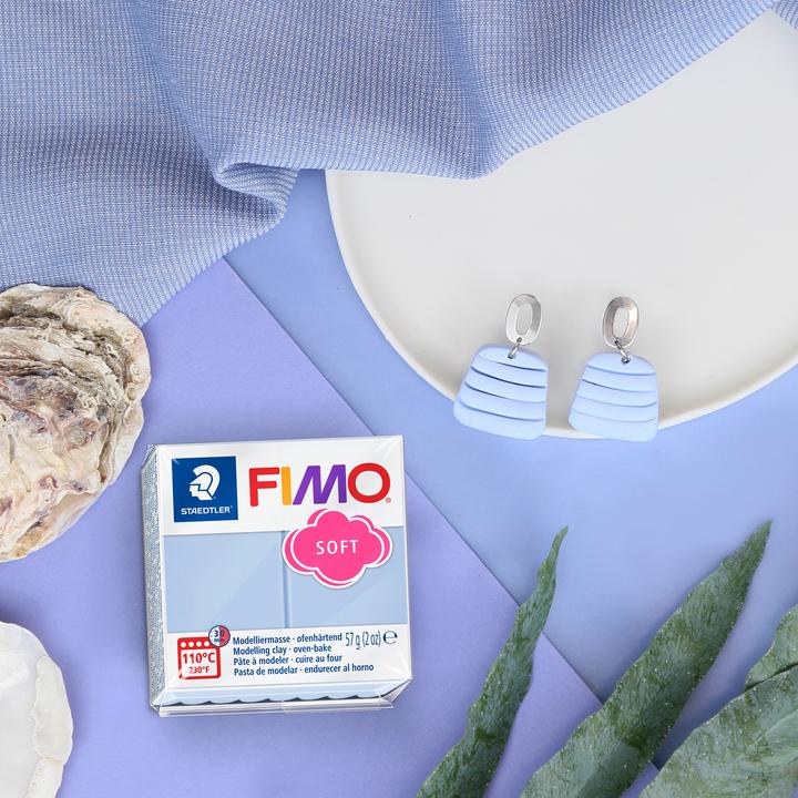 Actual product image Fimo Soft modelling clay Trend cheerful blue 57gr.