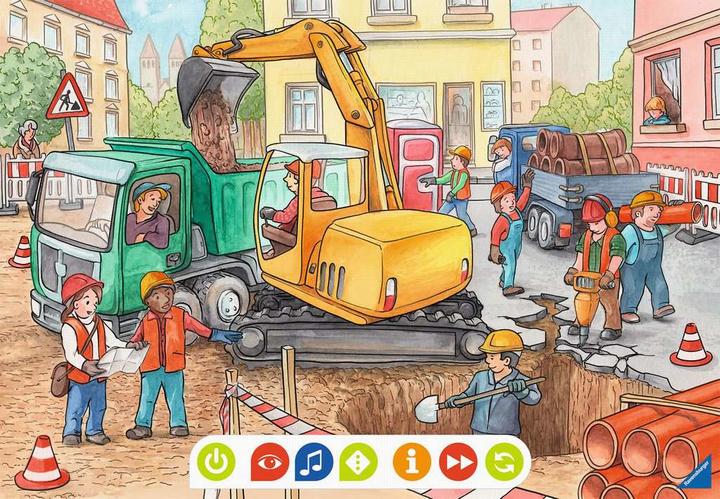 Image du produit tiptoi Puzzle pour les petits explorateurs : le chantier de construction (12 pièces)