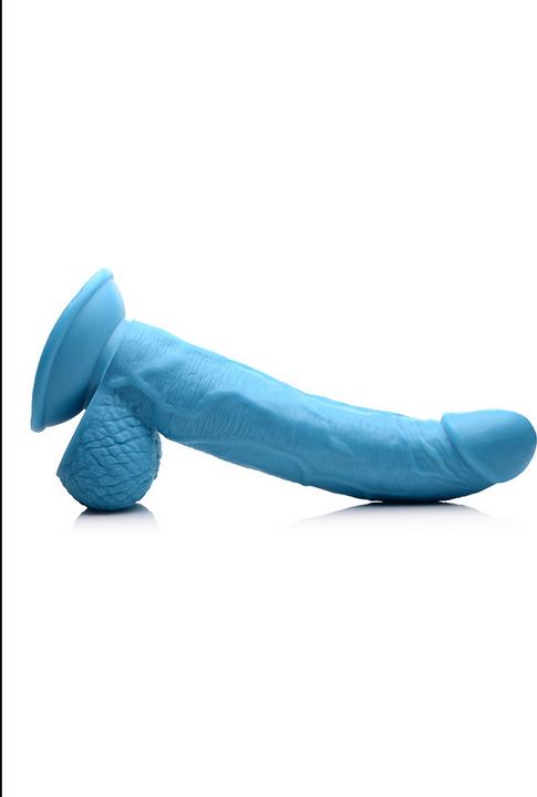 Image du produit Pop Peckers Poppin Dildo 19 cm - Blue