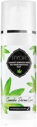 Actual product image Ryor Cannabis Derma Care - Hemp Corrective Cream for Problematic Skin - 50ml (50 ml, Night cream)