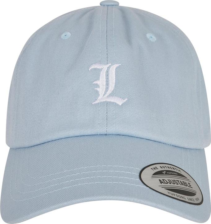Actual product image Mister Tee Letter Lightblue Low Profile Cap - 19731 (One size)