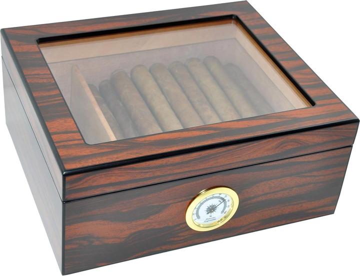 Eitida Humidor, Macassar Brown (25)