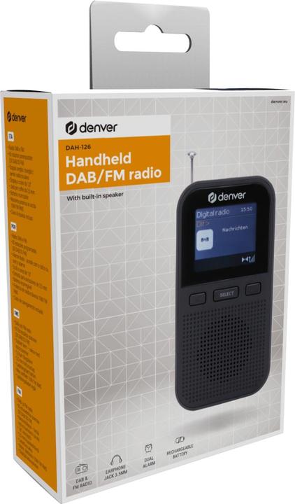Actual product image Denver DAH-126 (DAB+, VHF, Radio Frequency (RF))