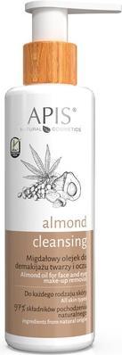 Apis Natural Cosmetics Apis Almond Cleansing Almond Oil For Demakjage And Face Washing For All Skin Types 150Ml (Reinigungslotion, 150 ml)