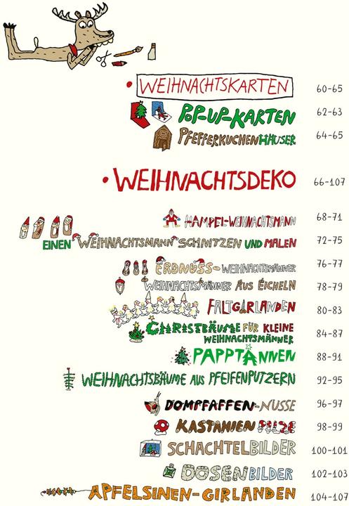 Nährwerte und Zutaten Wir basteln uns durch den Advent