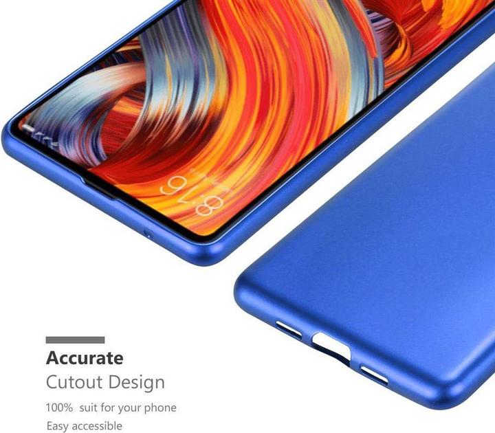 Image du produit Cadorabo Couverture métallique mate TPU (Mi Mix 2)