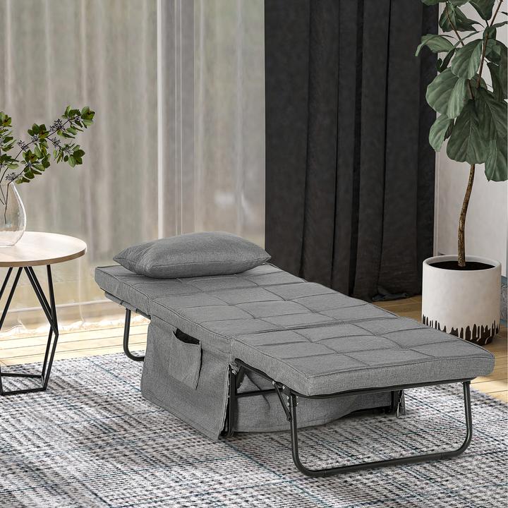 Produktbild Homcom Klappbett mit Matratze (188 x 73 cm)