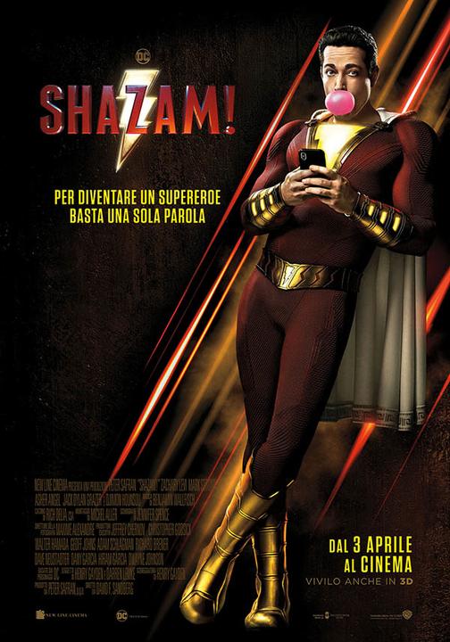 Immagine prodotto Warner Bros Shazam! (DVD, 2019, Tedesco, Inglese, Italiano, Francese)